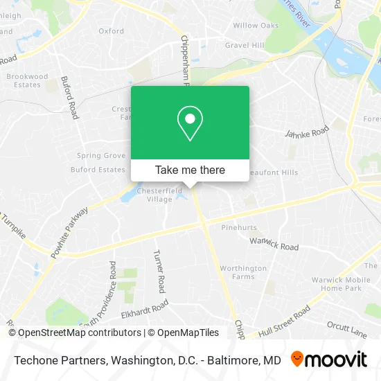 Mapa de Techone Partners