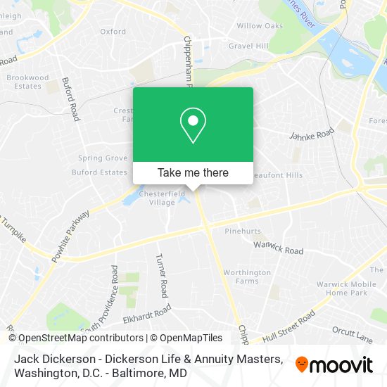 Jack Dickerson - Dickerson Life & Annuity Masters map