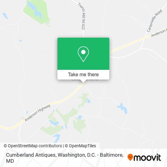 Mapa de Cumberland Antiques