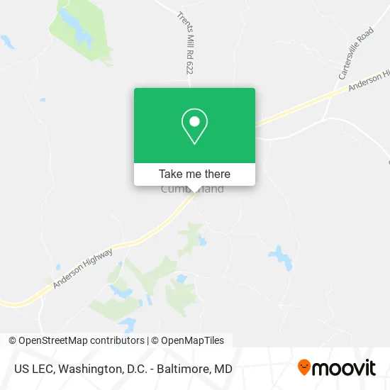 US LEC map