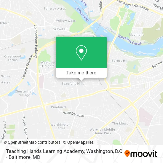 Teaching Hands Learning Academy map