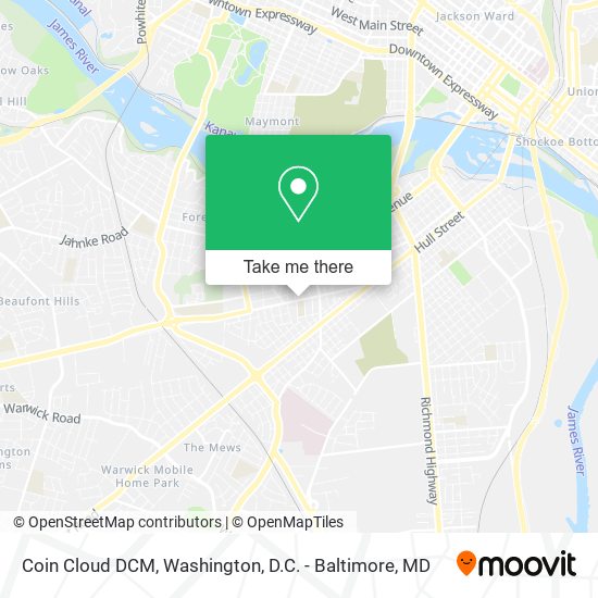 Mapa de Coin Cloud DCM