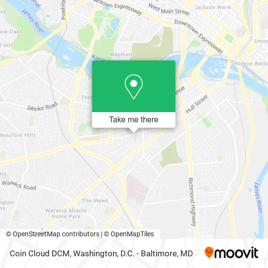 Coin Cloud DCM map