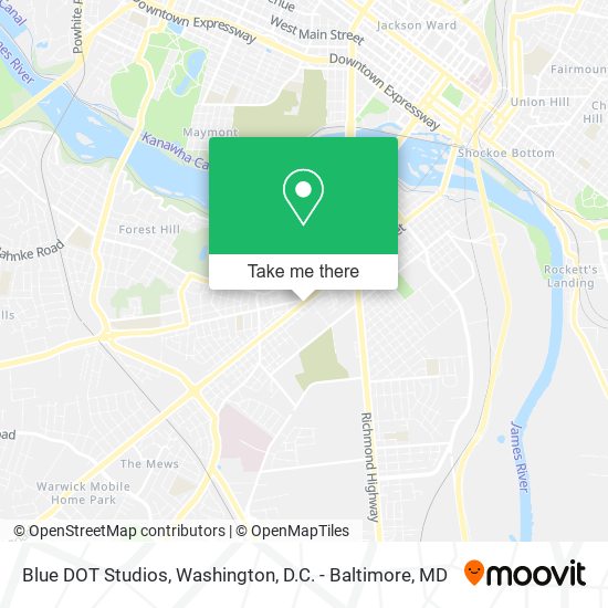Blue DOT Studios map