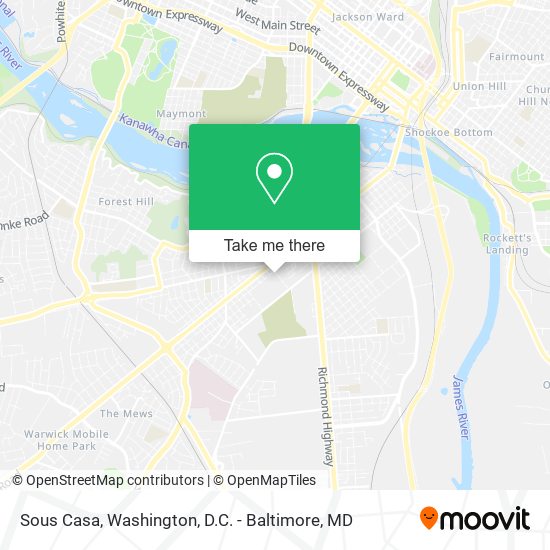 Sous Casa map