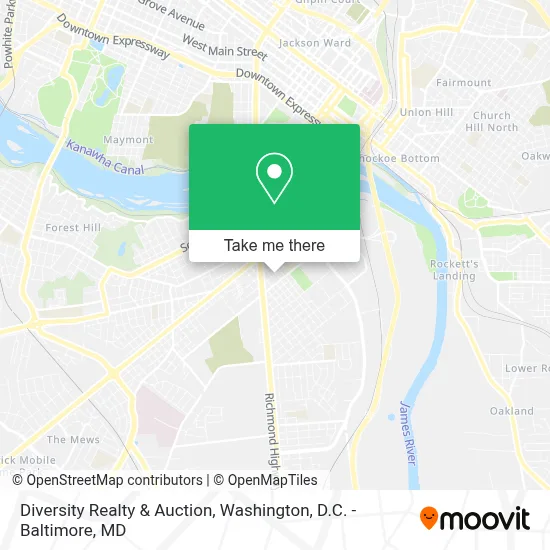 Diversity Realty & Auction map