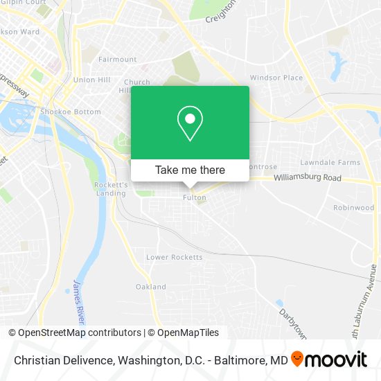 Christian Delivence map
