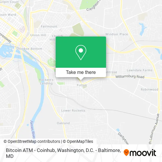 Mapa de Bitcoin ATM - Coinhub