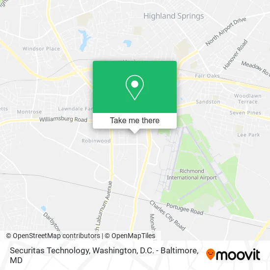 Mapa de Securitas Technology
