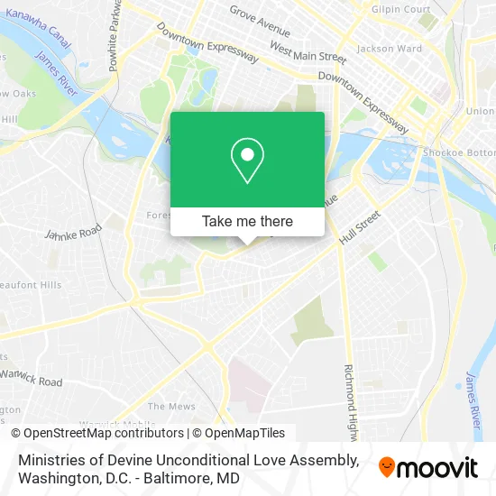 Mapa de Ministries of Devine Unconditional Love Assembly