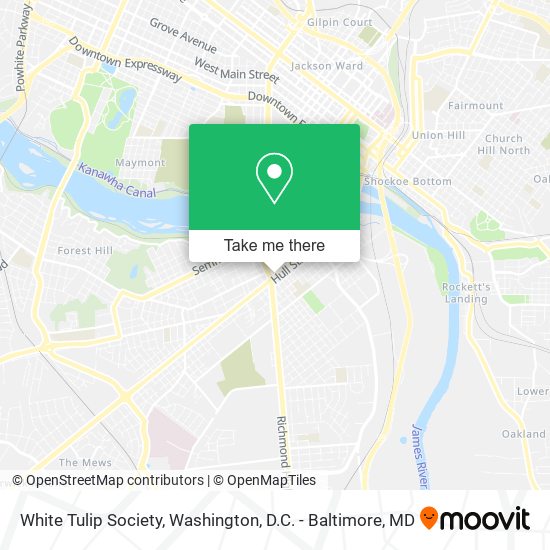 Mapa de White Tulip Society