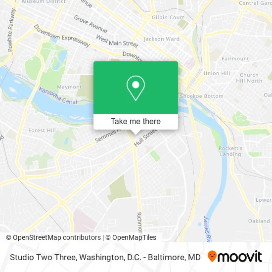 Studio Two Three map