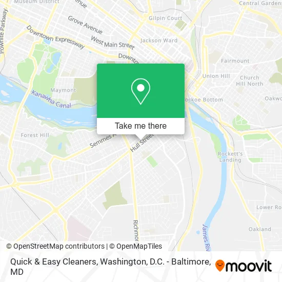 Mapa de Quick & Easy Cleaners