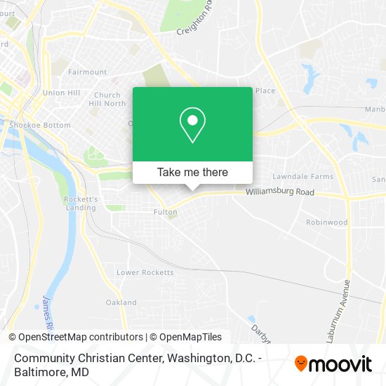 Mapa de Community Christian Center