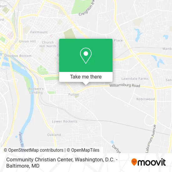 Community Christian Center map