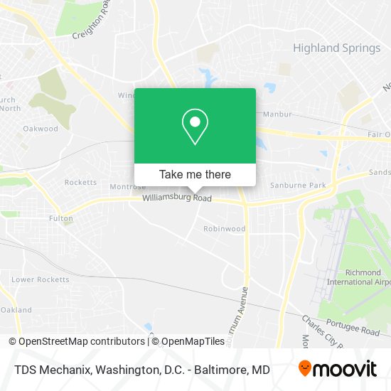 TDS Mechanix map