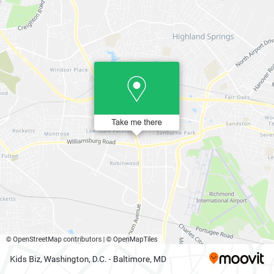 Mapa de Kids Biz