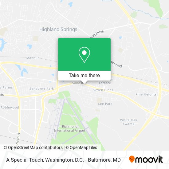 A Special Touch map