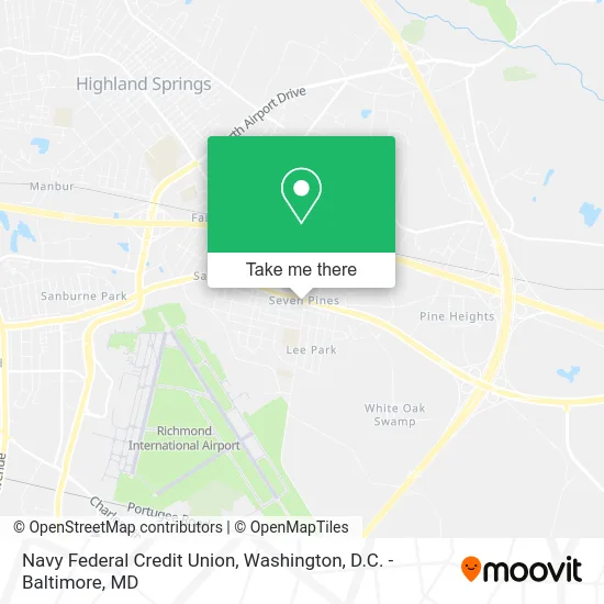 Navy Federal Credit Union map