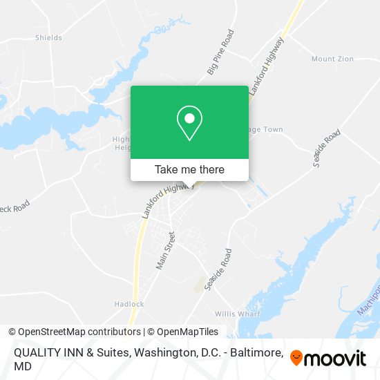 QUALITY INN & Suites map