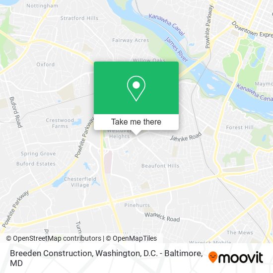 Mapa de Breeden Construction