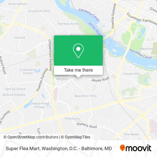 Super Flea Mart map