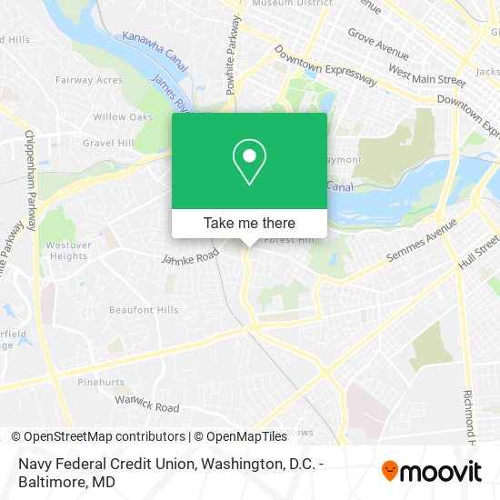 Navy Federal Credit Union map