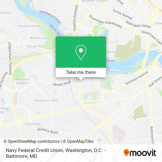 Navy Federal Credit Union map