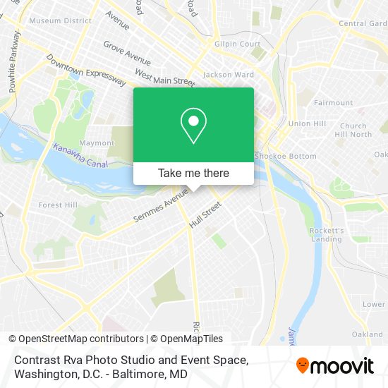 Contrast Rva Photo Studio and Event Space map