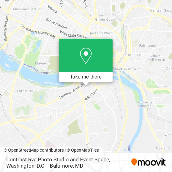 Mapa de Contrast Rva Photo Studio and Event Space