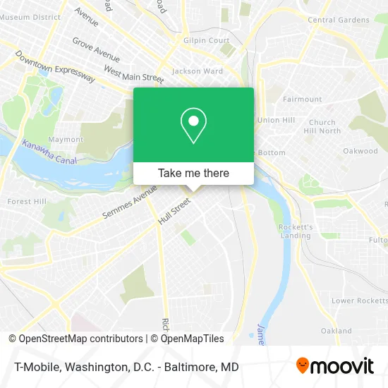 T-Mobile map