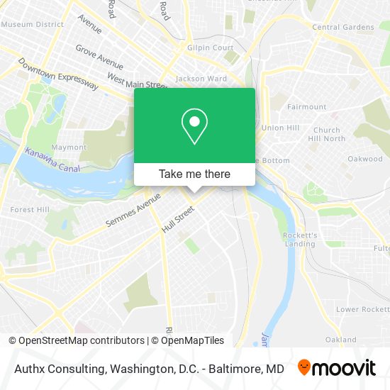 Authx Consulting map