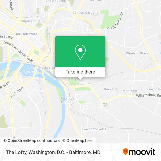 The Lofty map