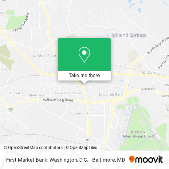 Mapa de First Market Bank