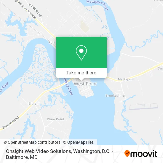 Mapa de Onsight Web Video Solutions