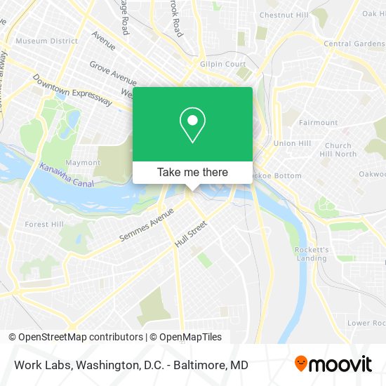 Work Labs map