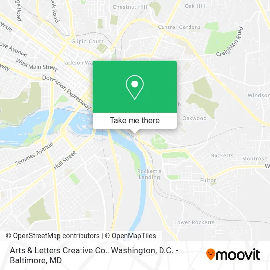 Arts & Letters Creative Co. map