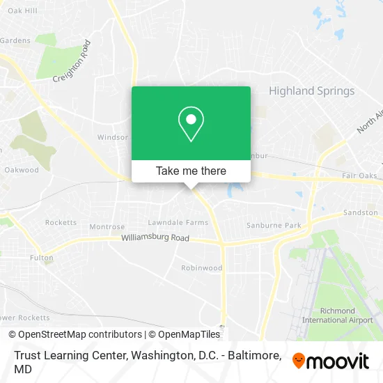 Trust Learning Center map
