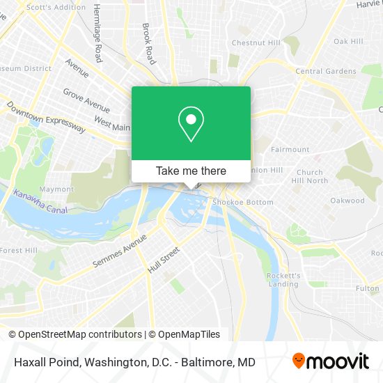 Haxall Poind map