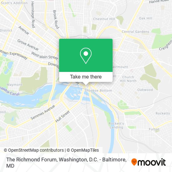 The Richmond Forum map