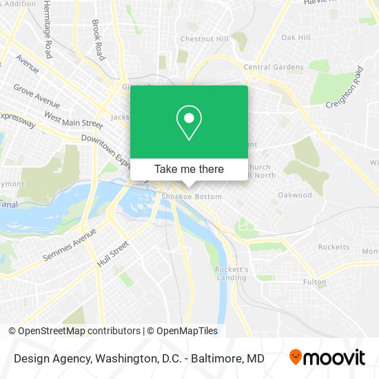 Design Agency map