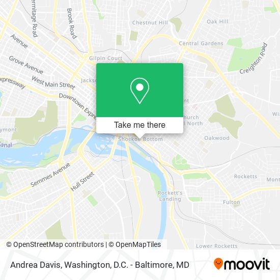 Andrea Davis map