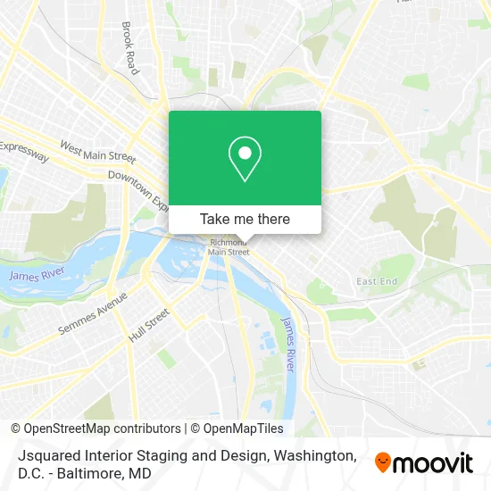 Jsquared Interior Staging and Design map