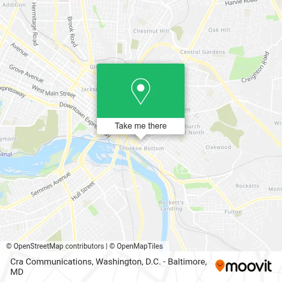 Cra Communications map