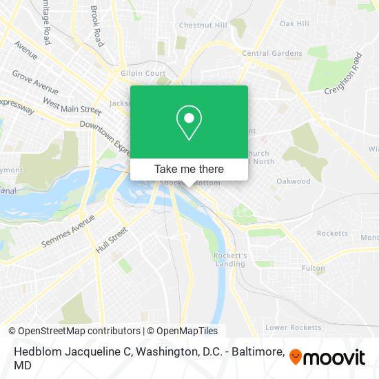 Hedblom Jacqueline C map