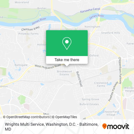 Wrights Multi Service map