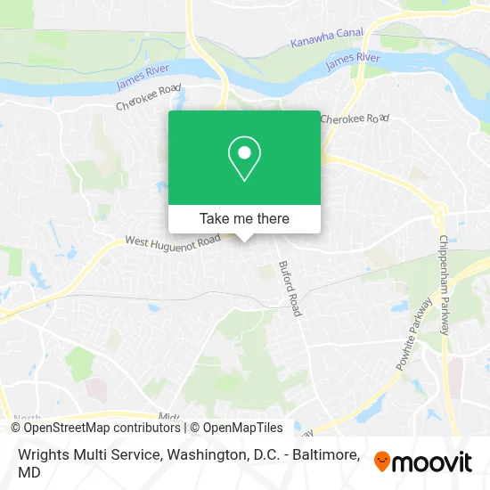 Wrights Multi Service map