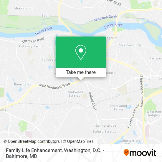 Family Life Enhancement map