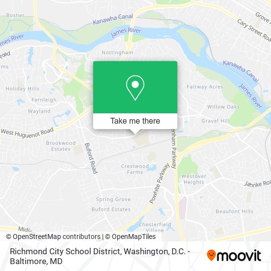 Richmond City School District map
