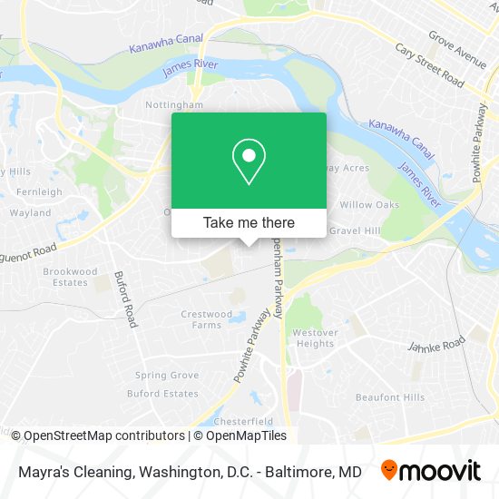 Mayra's Cleaning map